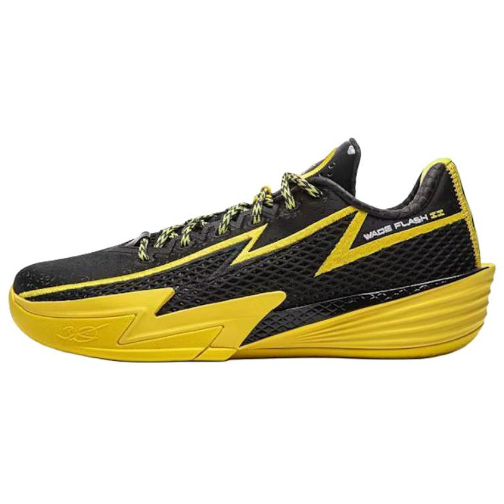 Li-Ning Wade Flash 2 Black Yellow Men s ABPV013-2 EU 44⅓