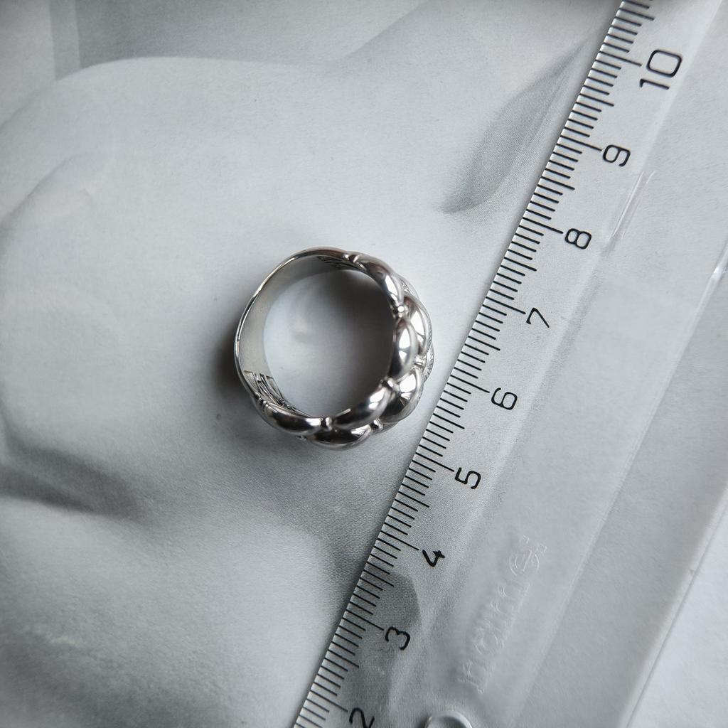 Серебряное кольцо с без камней, вес изделия 5,37 гр (2199243)