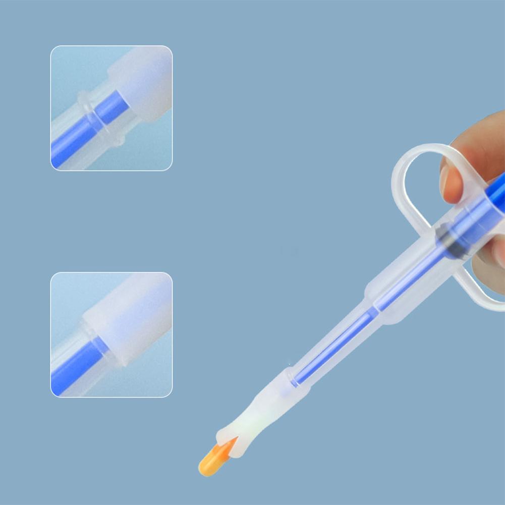 Pet Medicine-feeder Multipurpose Reusable Push-type Medicine-feeding Stick Pill Dispenser For Dogs Cats
