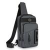 Men'S Outdoor Chest Bag - Stylish Nylon Crossbody Bag, Casual Multi-Functional Sports Sling Bag For Daily Commute& Adventures