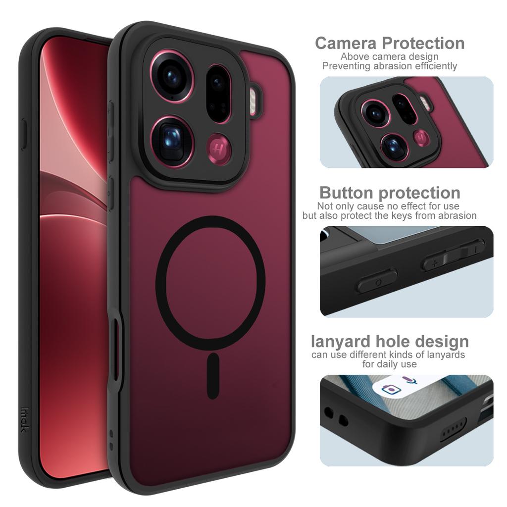 For OPPO Find X9 Pro 5G Phone Case IMAK Case UX-9B Series Magnetic Cover