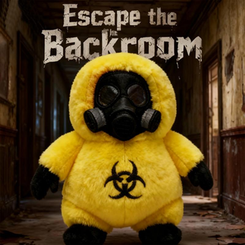 20CM Anime Spiele Escape the Backroom Plüschpuppe Spielzeug Cartoon Niedliches Plüschtier Geschenk für Fans zu Weihnachten Geburtstagsgeschenk
