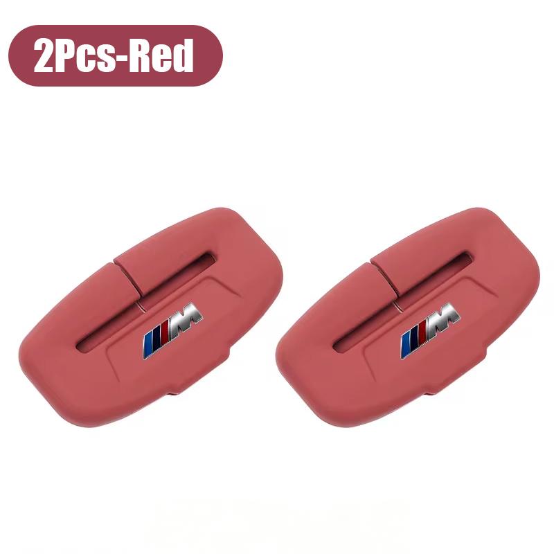 1/2Pcs Silicone Car Seat Belt Buckle Protective Cover Decorative Accessories For BMW E90 G80 M3 G30 M5 F82 F83 F20 F21 G42 F95 M
