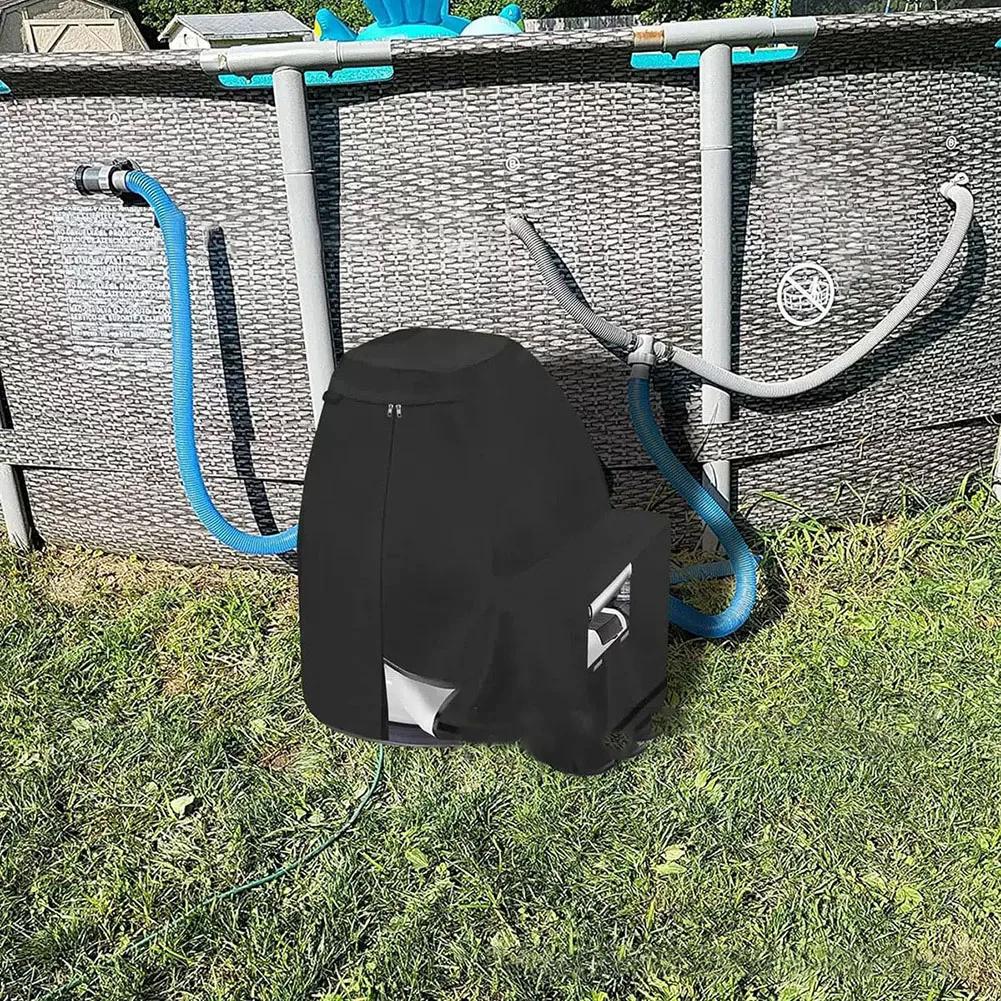 

Protective Cover for Sand Filter Pump Made from 420D Oxford Fabric Waterproof and UV Resistant Easy Installation with Zipper China Mainland