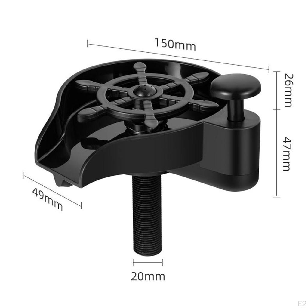 Glass Rinser for Kitchen Sink, Washer, Cup Washer Sink Rinser, Attachment