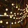 5/7/12M Solar Outdoors String Lights Ball String Fairy Light Party Wedding Birthday Decoration Garland Fairy Garden Holiday