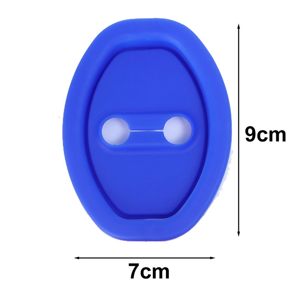 Încuietoare ușii mașinii capac cataramă Amortizor de șoc Încuietoare ușii automată Anti-coliziune cu absorbție a șocurilor Pad de protecție pentru Tesla Model 3/Y