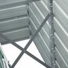 Garden Raised Bed Galvanized Steel 240 * 40 * 45 Cm Green