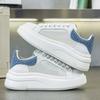 Thick-soled Heightening Women's Leather Shoes New Mesh Breathable Rhinestone Versatile Sports and Leisure Board Shoes