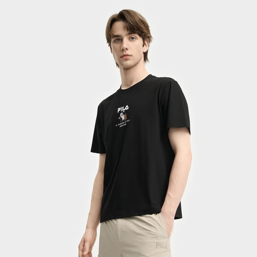 New FILA HERITAGE T Shirt Men's Correct F11M538120FBK