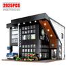 High-Quality 2926Pcs Urban Area High-Quality Street High-Quality View High-Quality Building High-Quality Blocks High-Quality Modular Building Design