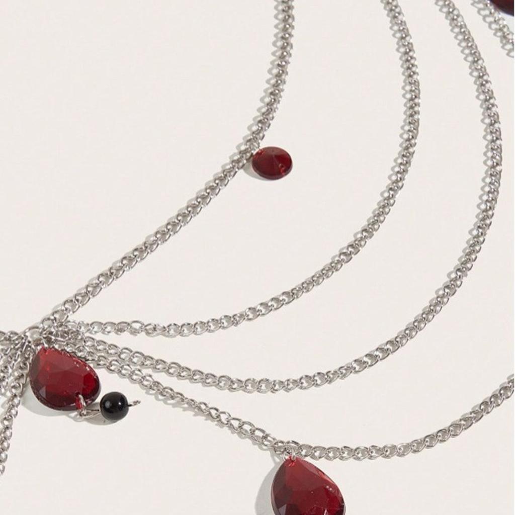 Acrylic Pendant Durability Light weight Pendant Water Drop Shape Pendant for Home and Car Decoration