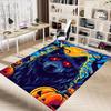 1pc Wolf Halloween Carpet, Office Rug Outdoor Mat Home Decor Area Carpet Festival