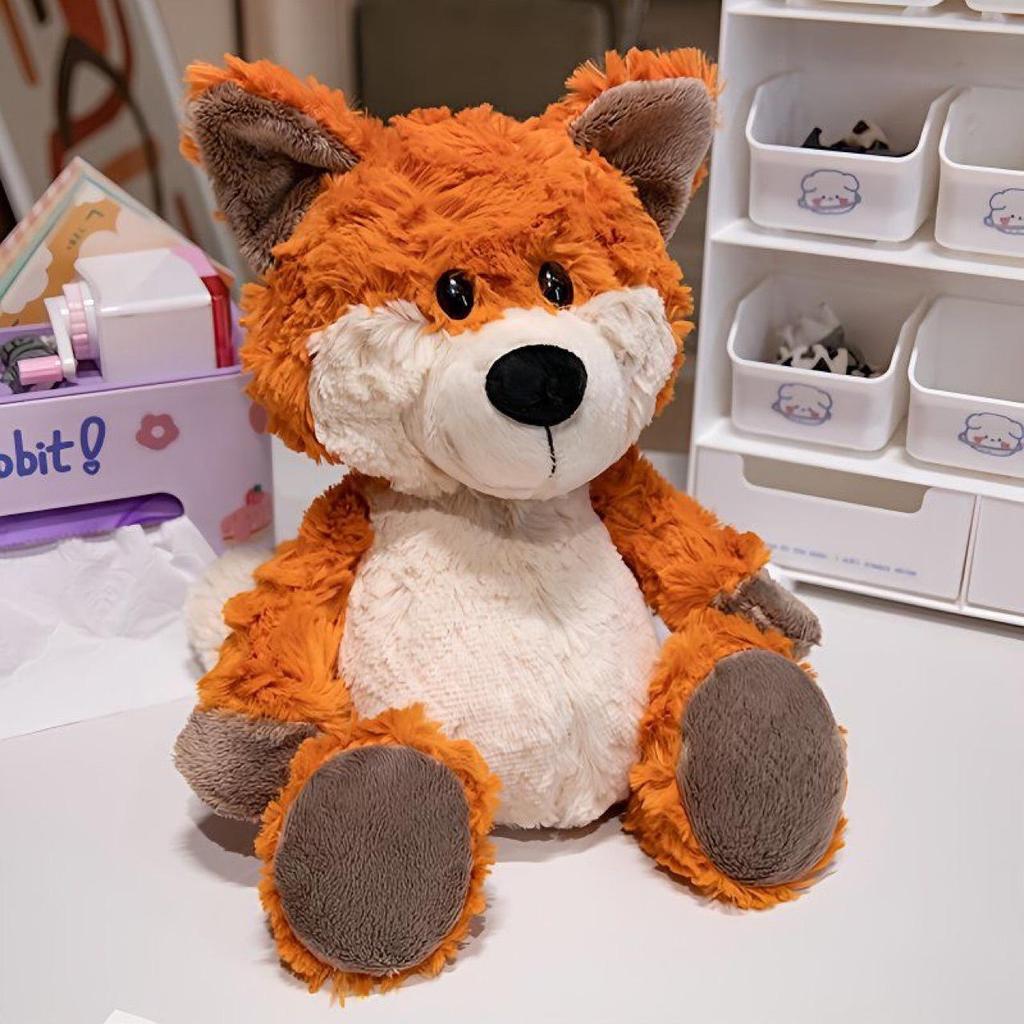Cute Forest Fox Plush Toy - German Animal Friends Birthday Gift