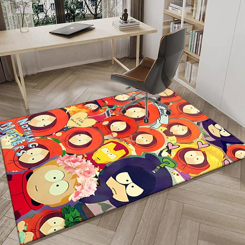 South Friends Adventure Carpet, Chair Rug,Rug for Office Bedroom living rooms, Doormat decor Fan Gift Christmas Gift