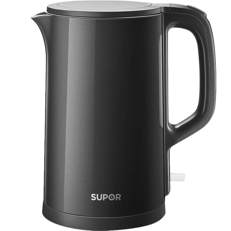 

SUPOR 1,5 л Двухслойный электрочайник с защитой от ожогов