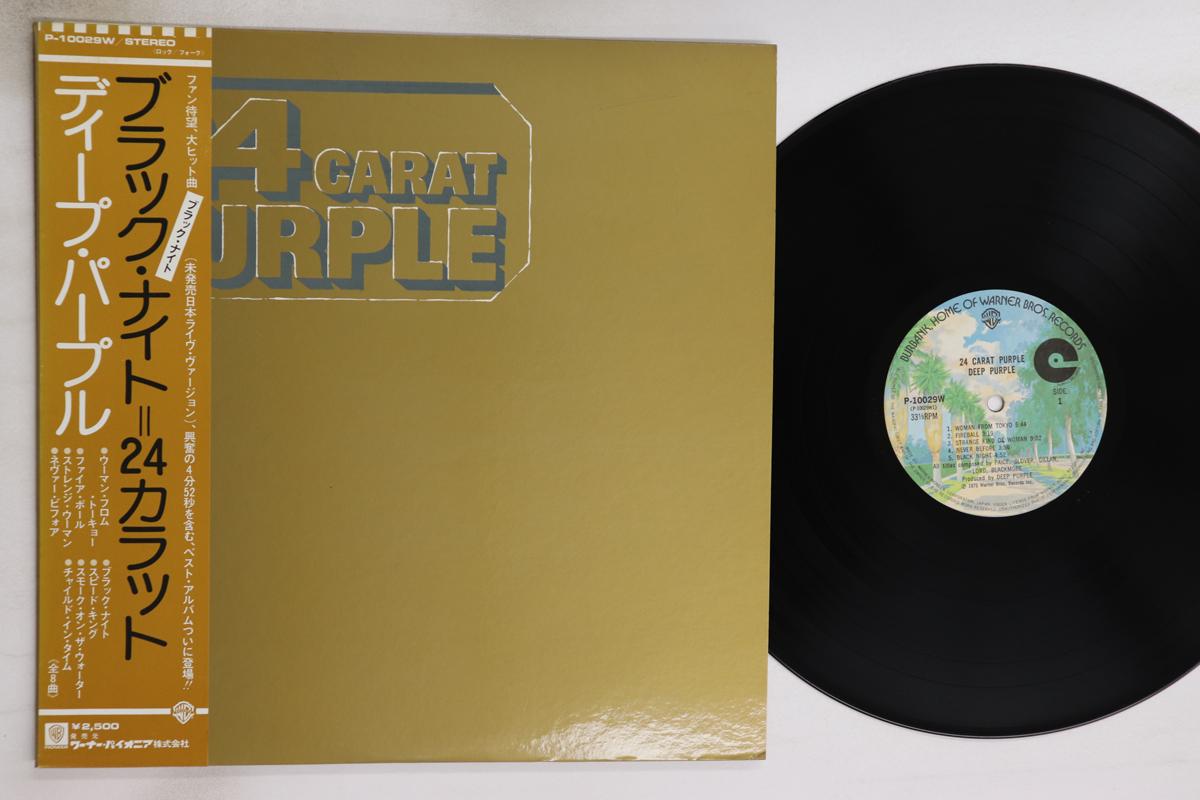 

LP Record DEEP PURPLE - 24 Carat Purple P10029W WARNER BROS 1975 Japan Obi Rock Used