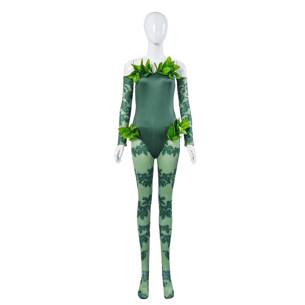 Batman Poison Ivy Cosplay Costume For Adults And Teens With Breathable Fabric