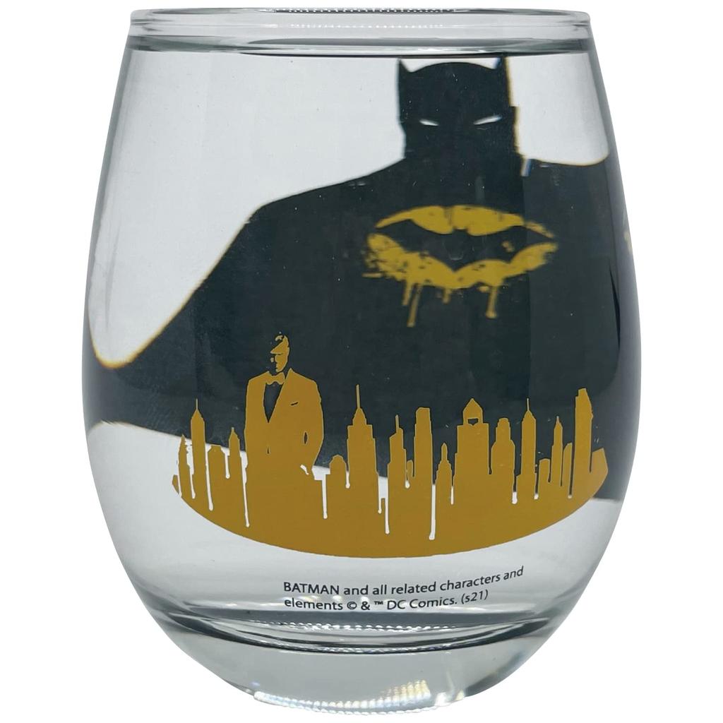 DC Comics 3D Glass Cup 330ml Batman Shadow "Batman" Approx. SAN3682-5