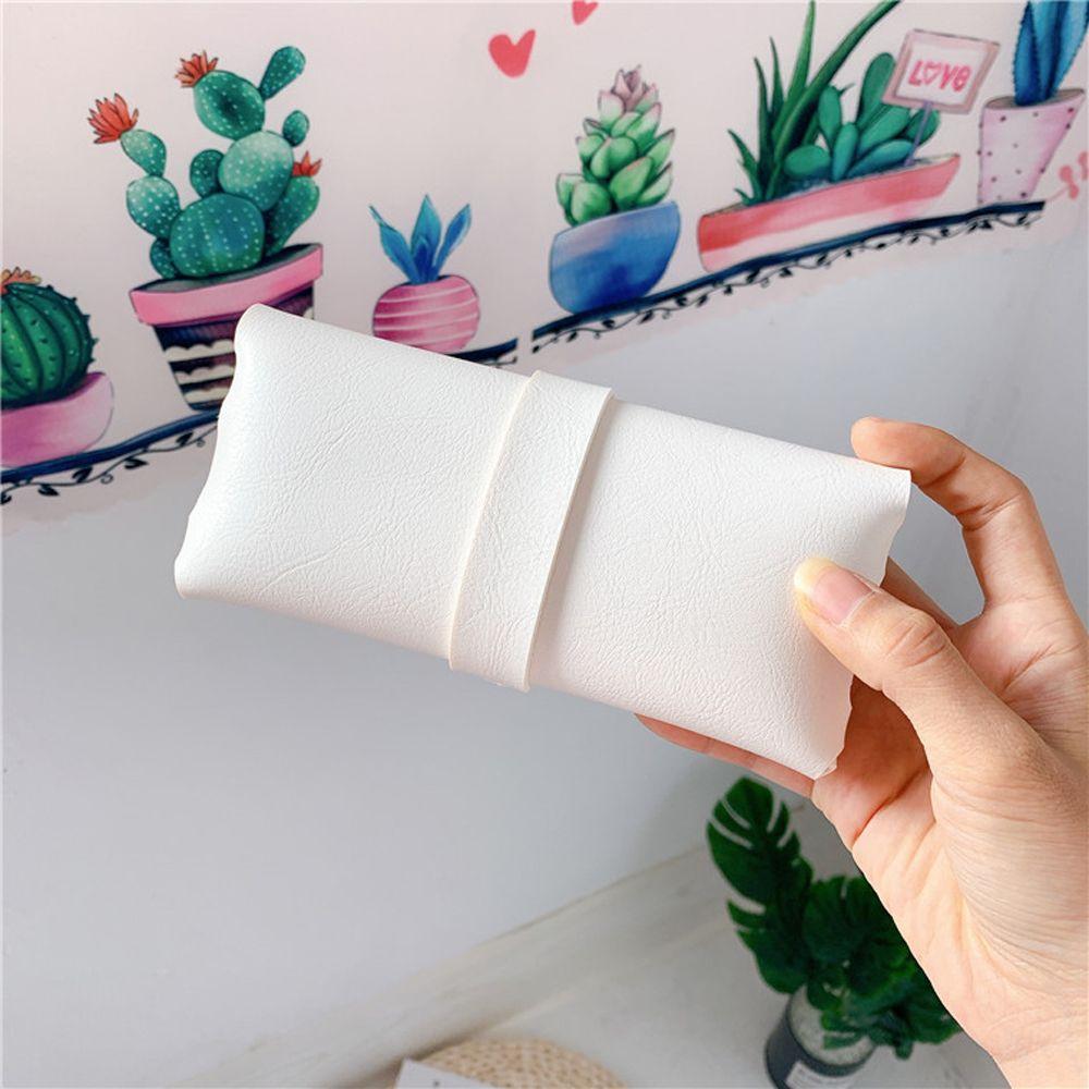 Étui Imperméable pour Lunettes Conteneur Unisexe Sac à Lunettes de Soleil Cuir PU Rangement pour Lunettes Boîte à Lunettes