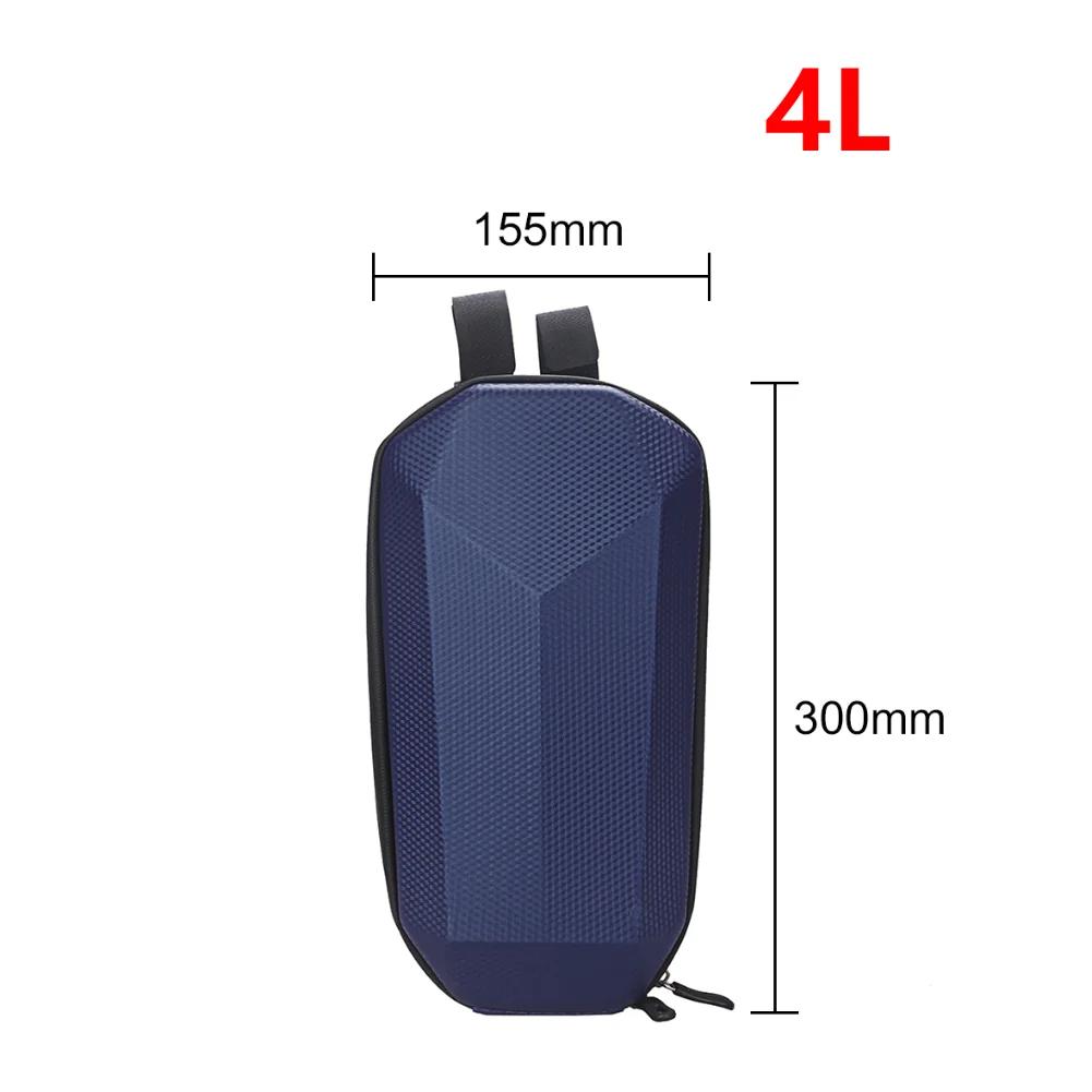 2L 3L 4L 5L Zipper Scooter Front Bag for Xiaomi M365 Electric Scooter Waterproof Storage Hanging Bag for Kugoo M4 Accessories
