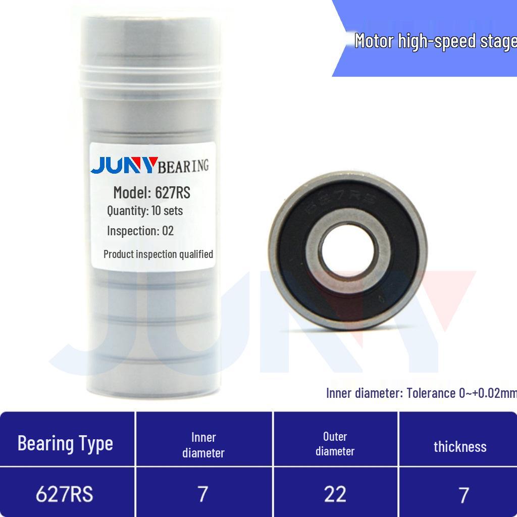 High-Speed Miniature Bearings 623-629 for Toys and Motors (ZZ/RS)