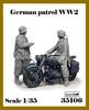 Ardennes Miniatures WWII German Winter Motorcycle Reconnaissance Set Resin Kit AR35103 1/35 (2 Figures)