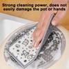 huaqianguhh 5Pcs Cleaning Rags, Double-Sided Cartoon Cotton Gauze Steel Wire Scrubber for Kitchen Oil Stains, Non-Scratch Dish Clothes Pots Pans