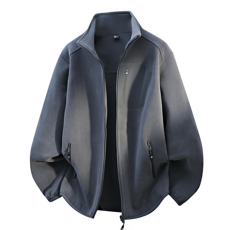 

Men s Windproof Casual Outdoor Jacket - Autumn/Winter 2025 Model W9012 2XL темно-сірий