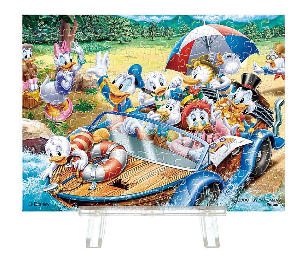 150-piece Jigsaw Puzzle Disney Donald Duck Family Party [Petit Paris Clear]