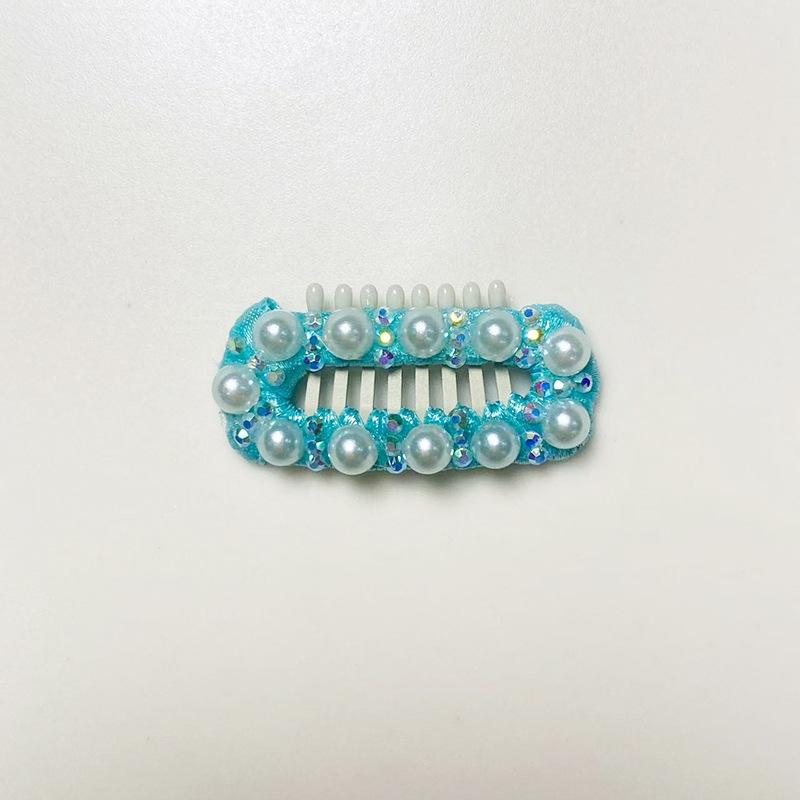 Handmade Pearl & Rhinestone Hair Clip for Yorkshire, Bichon, Maltese Dogs & Cats