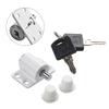 Door Lock Lock Aluminum Alloy Antitheft Baby Child Safety Lock With Key