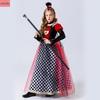 2025 Red Queen of Hearts Cosplay Costume - Alice In Wonderland Halloween Outfit