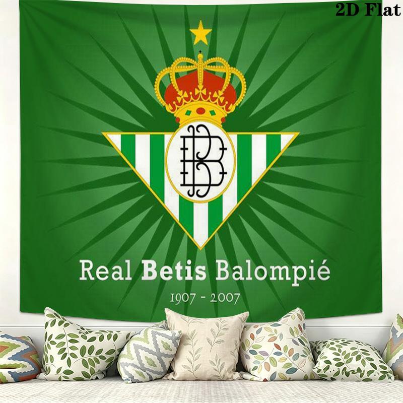 Real Betis stone Wall Tapestry Aesthetic Wall Hanging Printed Fabric Blanket Decorative Tapestries for Bedroom Living Room Home Decor