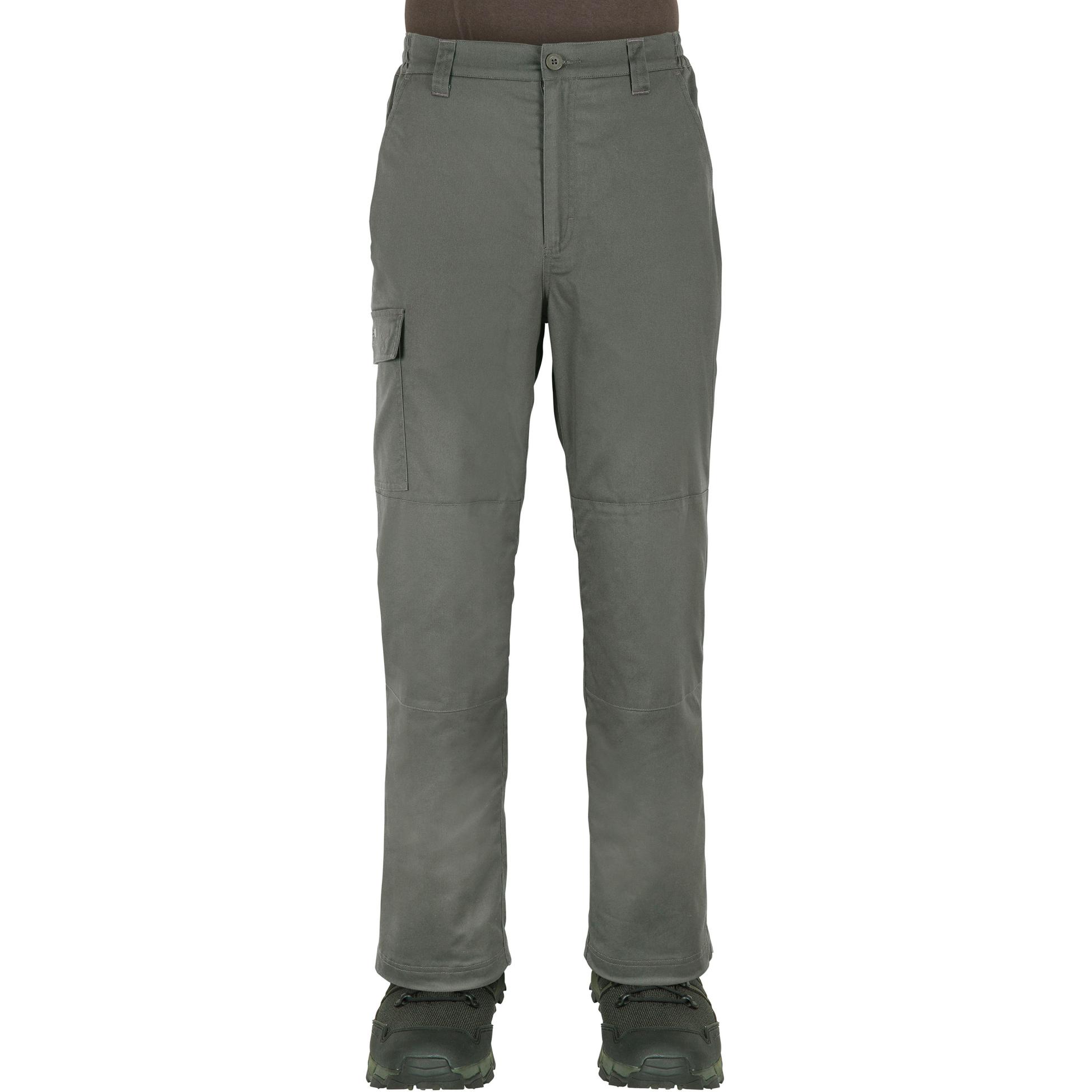 

DECATHLON Warm, Comfortable and Versatile Multi-Pocket Cargo Slacks Men s Green 2XL зелёный