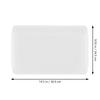 Stackable A4 Size Transparent Document Storage Box File Organizer Box for Office School Home Travel Desk Tidy Wear-Resistant