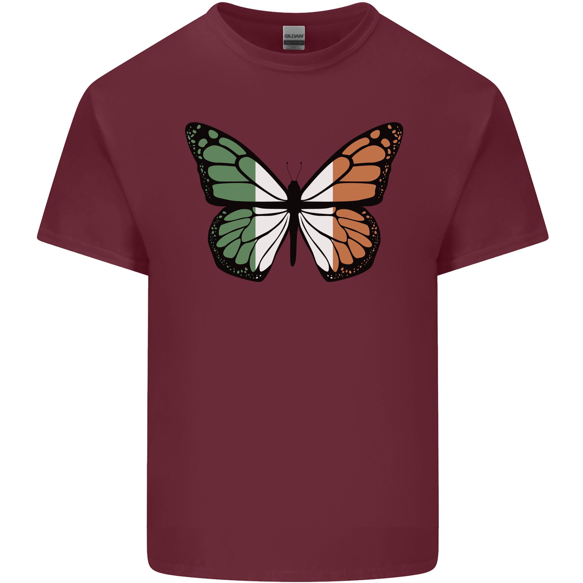 Irish Butterfly Ireland Ire Unisexs Light Cotton TShirt S
