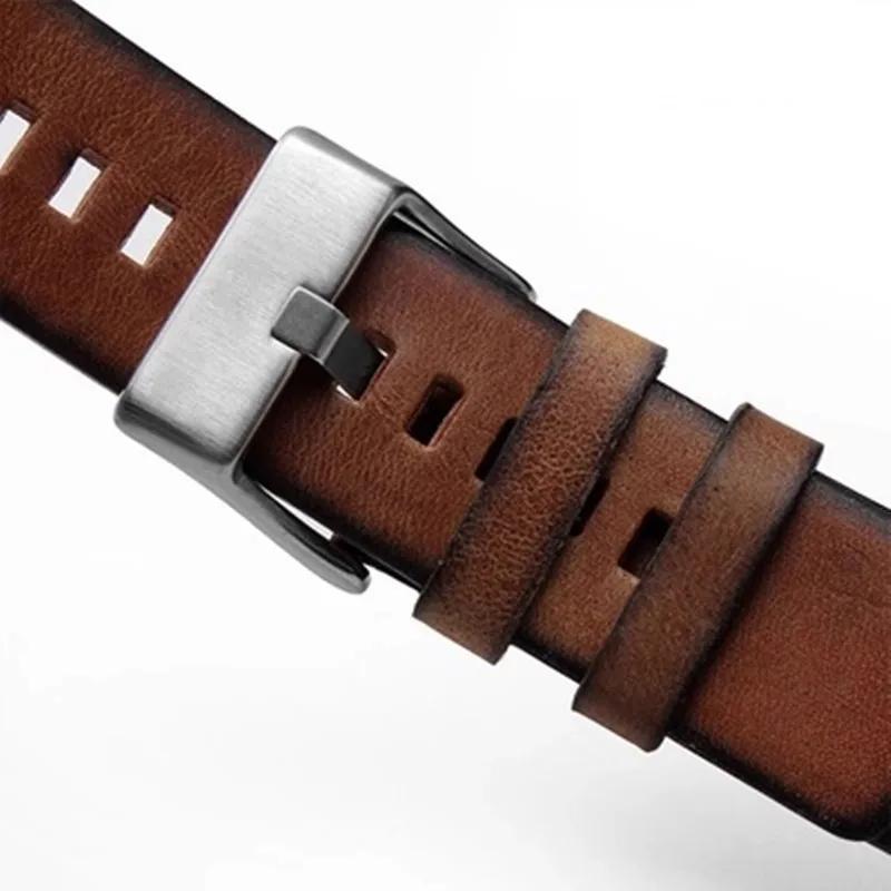 Hochwertiges echtes Lederarmband Für Diesel DZ 1399 DZ4280 DZ4290 22mm 24mm 28mm Diesel Uhrenarmband Zubehör
