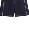 Coach Swim Trunks Letter Print Straight Fit Drawstring Beach Shorts Men Swim Trunks Navy-Blue CO830-RF2