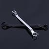 Plum Blossom Auto Repair Mirror Polishing Double-Ended Metric Wrench