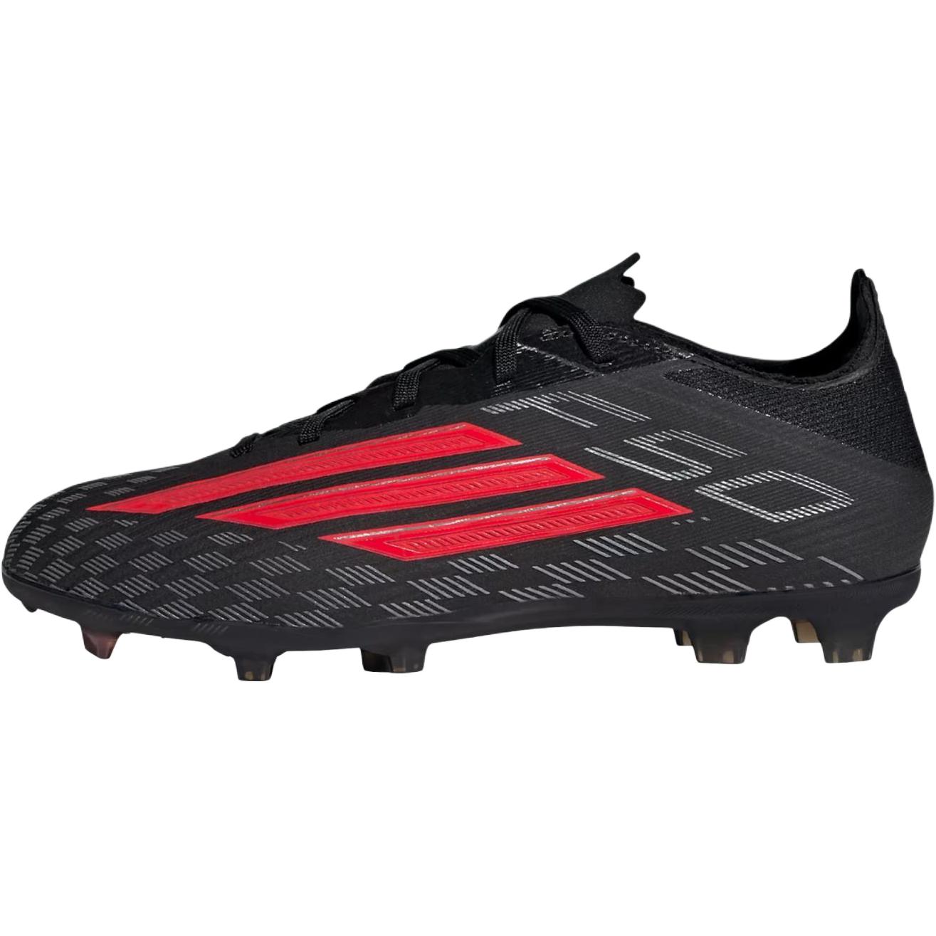 adidas F50 Elite FG PS Core Black Lucid Red Core Black Kids Cleats JR8962 28