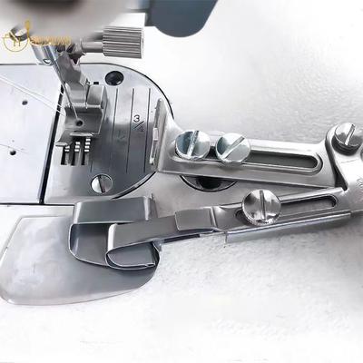 1pc Adjustable Hemming Roller Crimping Folder Binder Presser Foot For Domestic Of Flat Car Industrial Sewing Machine Accessories