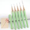 Pluma Pincel para Uñas 5 uds/set Set de Pinceles Liner para Uñas Larga Raya Dibujo Profesional
