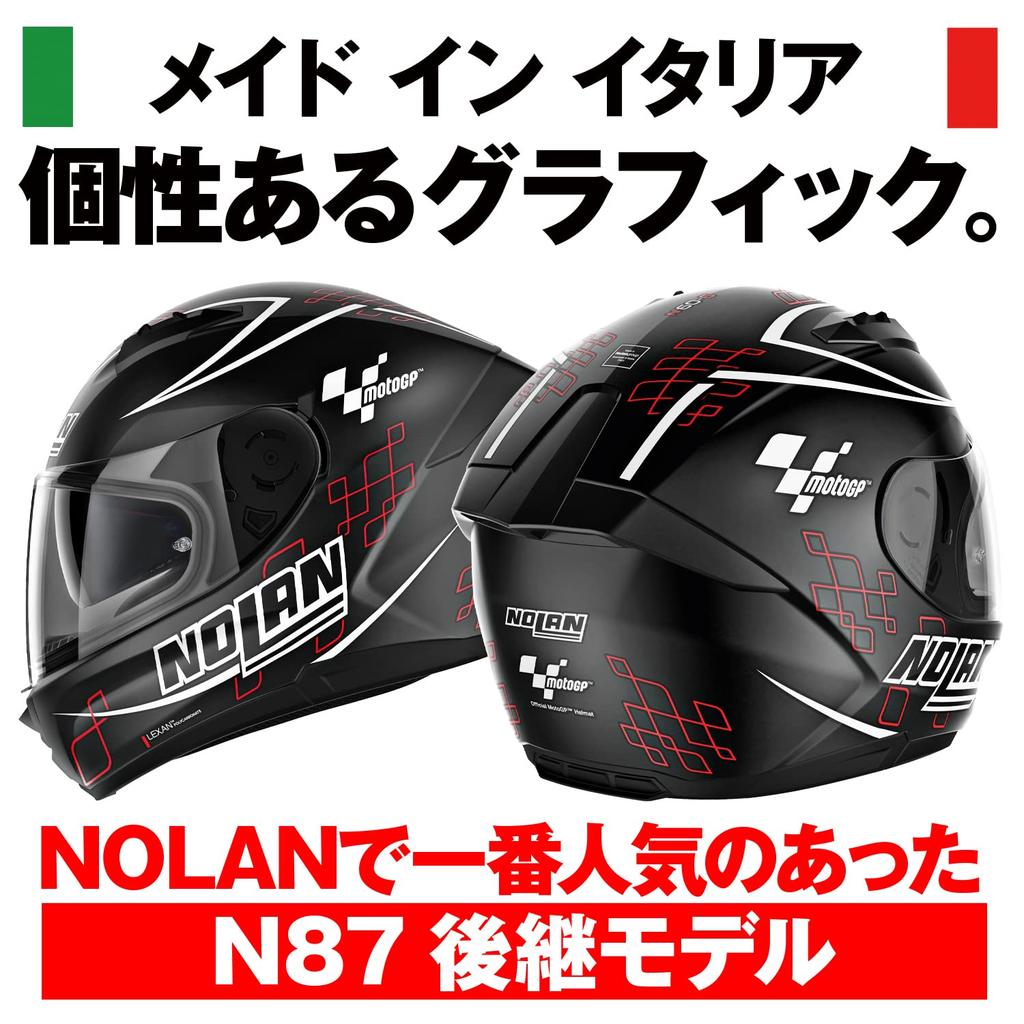 NOLAN (Nolan) [Official Japanese Product] Full-Face Motorcycle Helmet N60-6 MOTOGP (MOTOGP/31) Size S (55-56cm) 30241