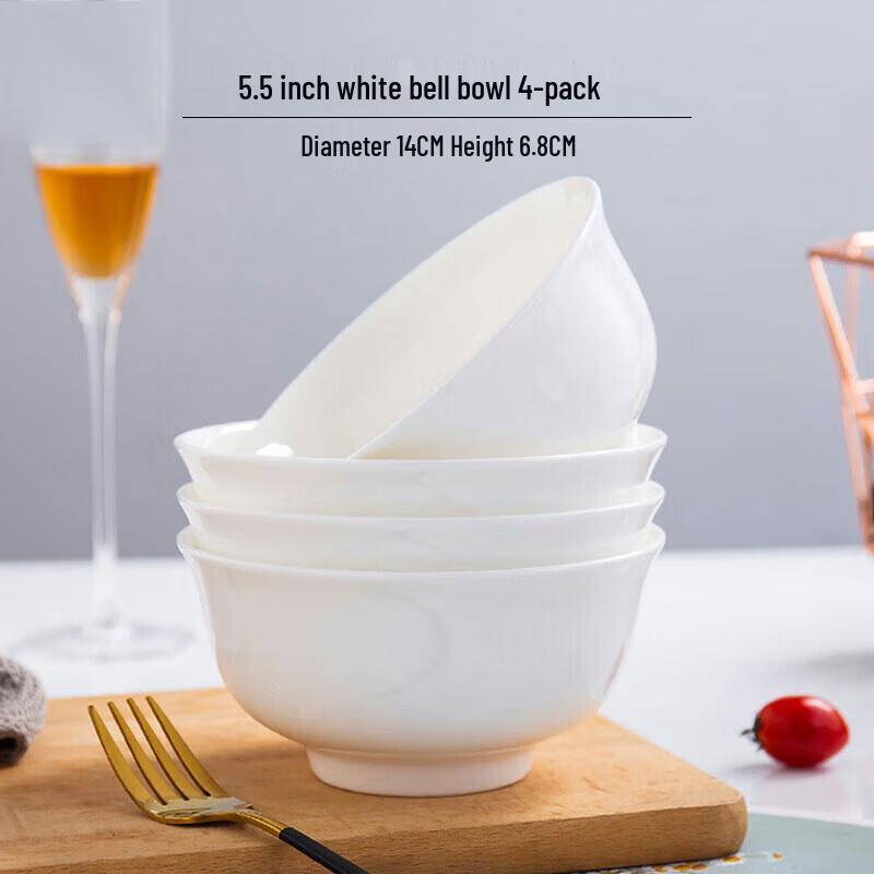 Jingdezhen Premium Chinese Ceramic High-Foot Bowls