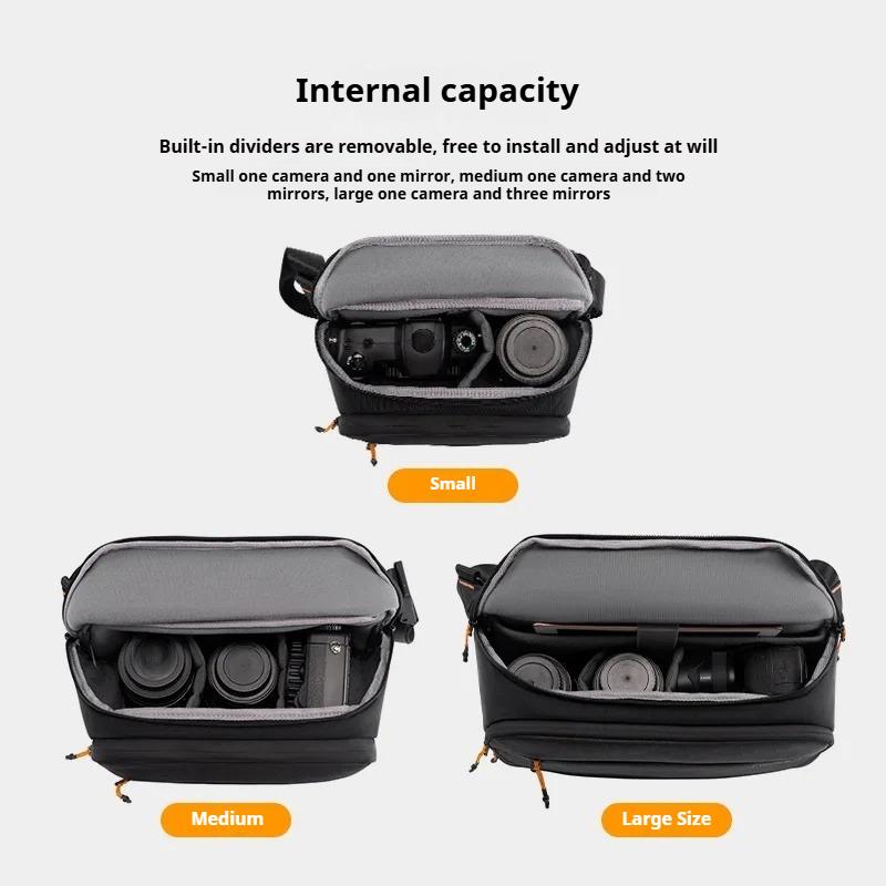Camera Breast Bag Multi-Function Portable Oblique Shoulder Bag Micro-Single SLR Camera Leisure Bag