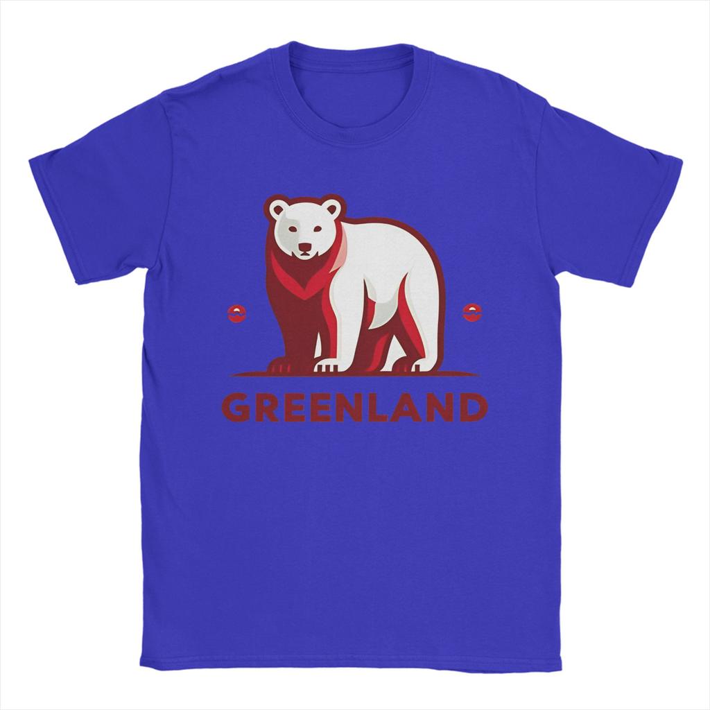 MAGA Greenland Bear TShirt Unisex Women Awesome 100 Cotton Tee Shirt Crewneck Short Sleeve T Shirt Original Clothing