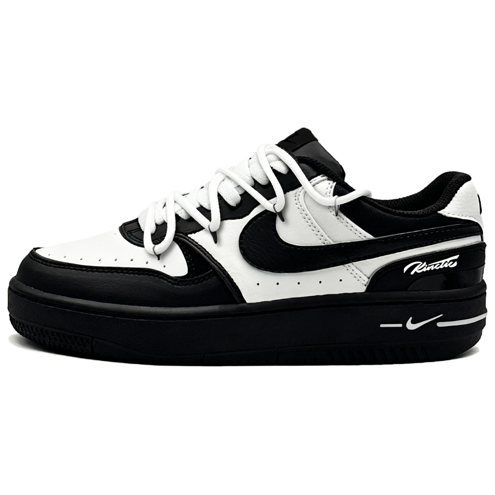 

Nike Gamma Force Minimalist Slip Resistant Cushioning Abrasion Resistant Low top Skateboard Shoes Women s Black White FQ6476-010(Team1335-) 35.5