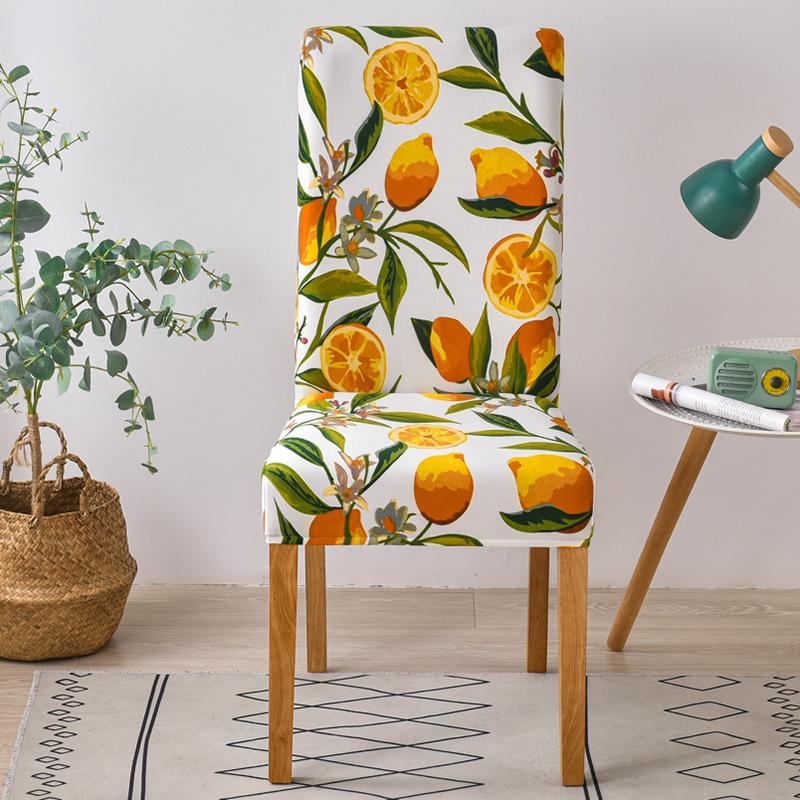 Stretch-Stuhlbezug für Esszimmerstühle, schmutzabweisend, Sitzbezug für Wohnzimmer, Hochzeit, Küche, Hotel, Zeremonie, Bankett, Büro, abnehmbar