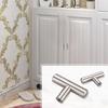 12mm Practical Hollow Stainless Steel T-Bar Knob for Kitchen Cupboard Cabinet